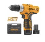 Ingco Cordless drill 12V 2Battery and Charger